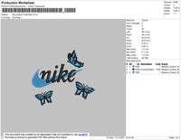 Nike Classic Butterflies Embroidery