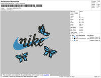 Nike Classic Butterflies Embroidery