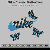 Nike Classic Butterflies Embroidery