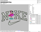 Nike Flamingo Embroidery