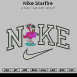 Nike Flamingo Embroidery