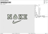 Nike Ghost Embroidery