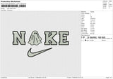 Nike Ghost Embroidery