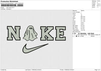 Nike Ghost Embroidery