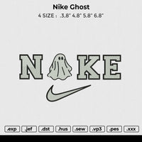 Nike Ghost Embroidery