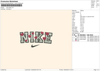 Nike Hearts V4 Embroidery