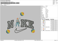 Nike Little Bo Beep Embroidery