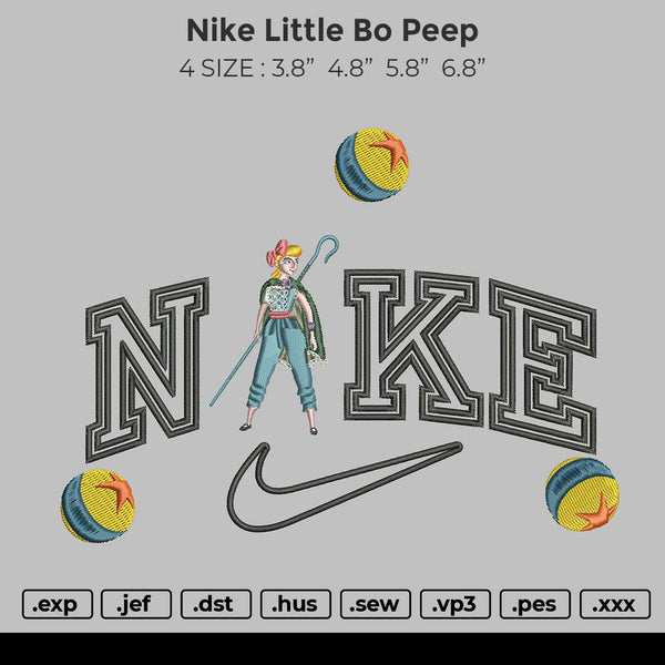 Nike Little Bo Beep Embroidery