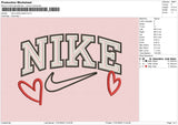 Nike Outline Hearts