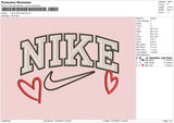 Nike Outline Hearts