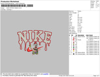 Nike Patrick Xmas Embroidery
