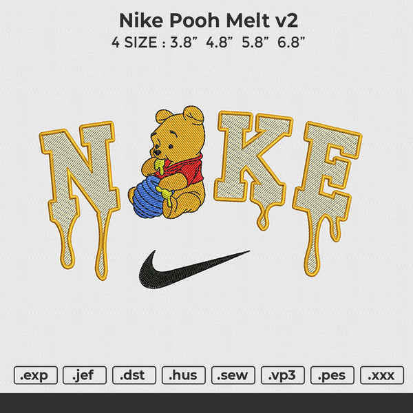 Nike Pooh Melt v2 Embroidery