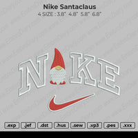 Nike Santaclaus Embroidery