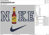 Nike Shiner Bock Embroidery