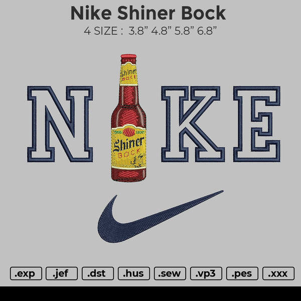 Nike Shiner Bock Embroidery