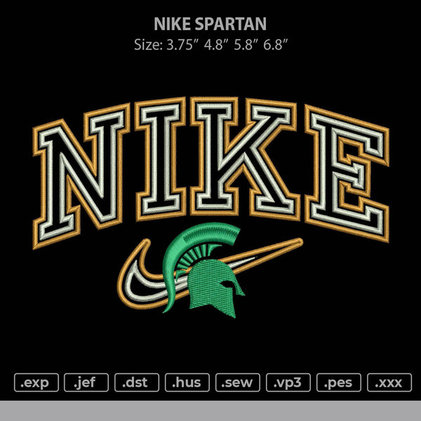 Nike Spartan Embroidery