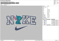 Nike Stitch Blue V3 (no fill)