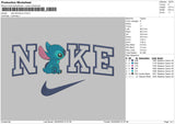 Nike Stitch Blue V3 (no fill)