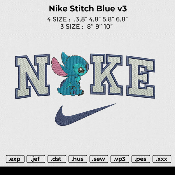 Nike Stitch Blue v3