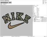 Nike Tiger Embroidery