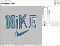 Nike Typos Embroidery