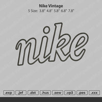 Nike Vintage Embroidery