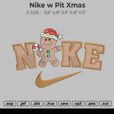 Nike W Pit Xmas Embroidery