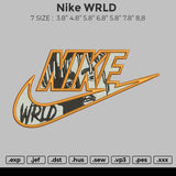 Nike Wrld Embroidery