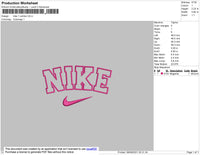 Nike 1 Outline Embroidery