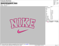 Nike 1 Outline Embroidery