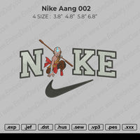 Nike Aang 002 Embroidery
