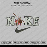 Nike Aang 002 Embroidery