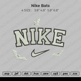 Nike Bats Embroidery