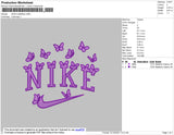 Nike Butterflies v4 Embroidery