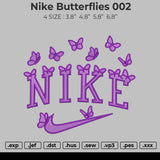 Nike Butterflies v4 Embroidery