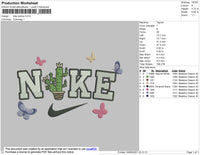 Nike Cactus Embroidery