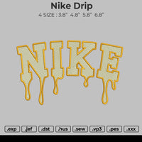 Nike Drip Embroidery