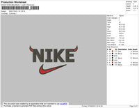 Nike Devil V2 Embroidery