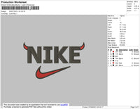 Nike Devil V2 Embroidery