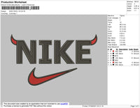 Nike Devil V2 Embroidery