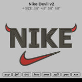 Nike Devil V2 Embroidery