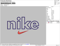 Nike Futura Embroidery