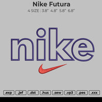 Nike Futura Embroidery