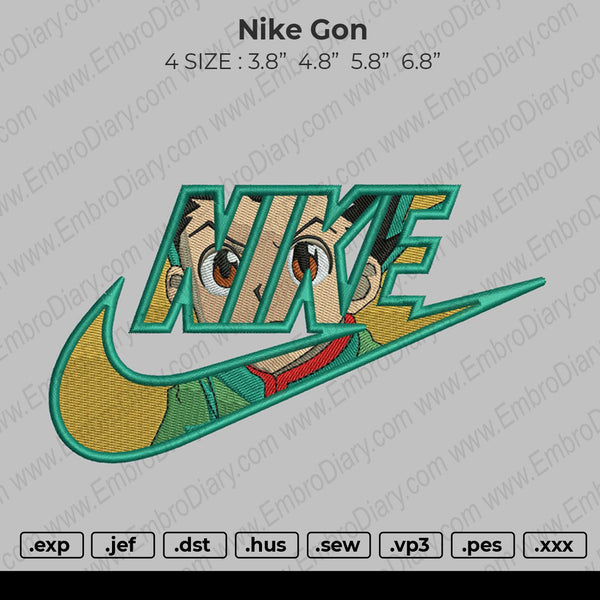Nike Gon Embroidery