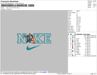 Nike Lilo And Stitch Embroidery