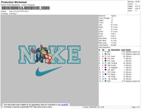 Nike Lilo And Stitch Embroidery
