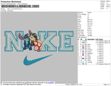 Nike Lilo And Stitch Embroidery