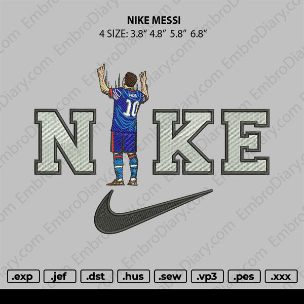Nike Messi Embroidery