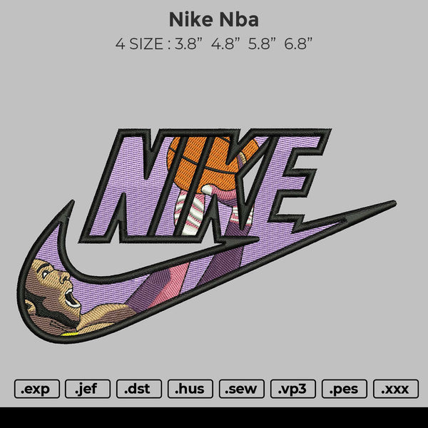Nike NBA Embroidery