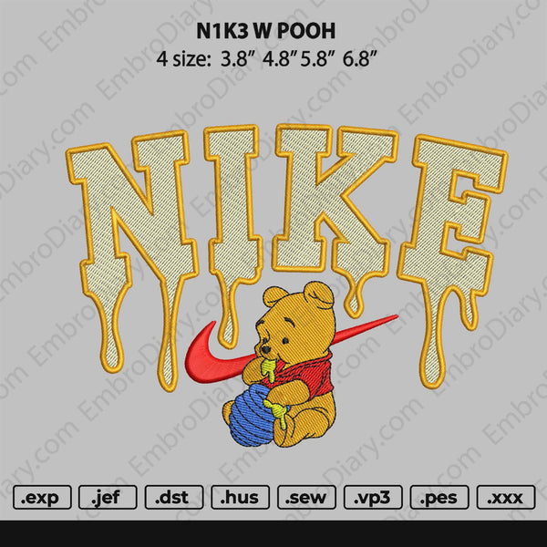 Nike Pooh Melt Embroidery